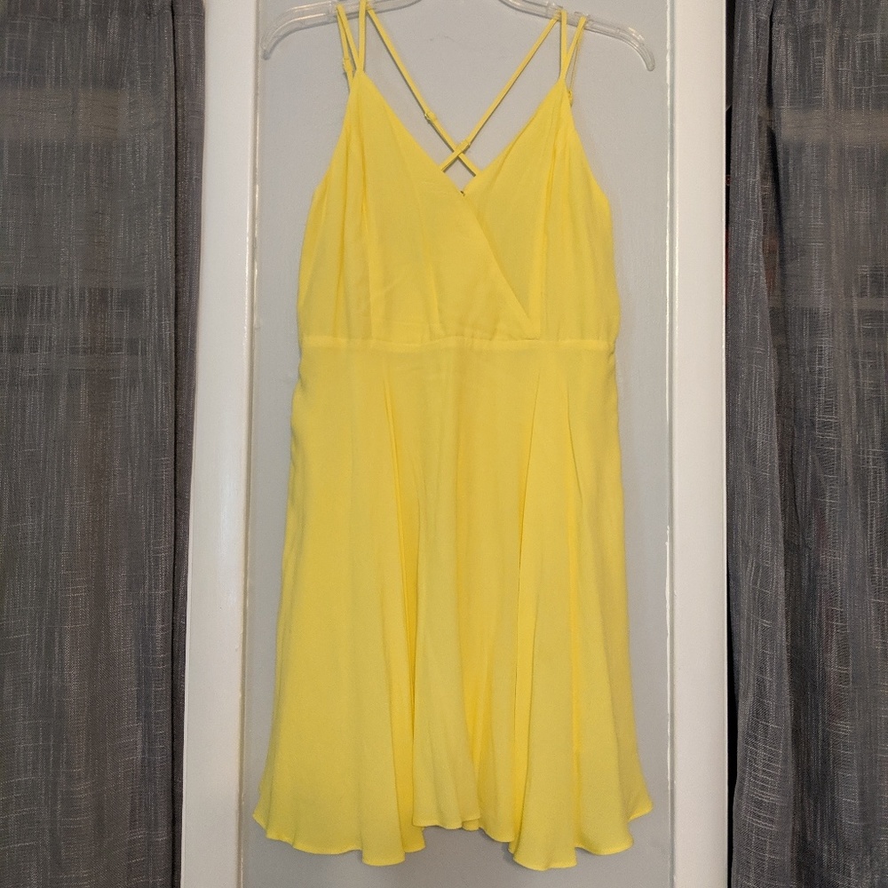 Yellow Cocktail Dress